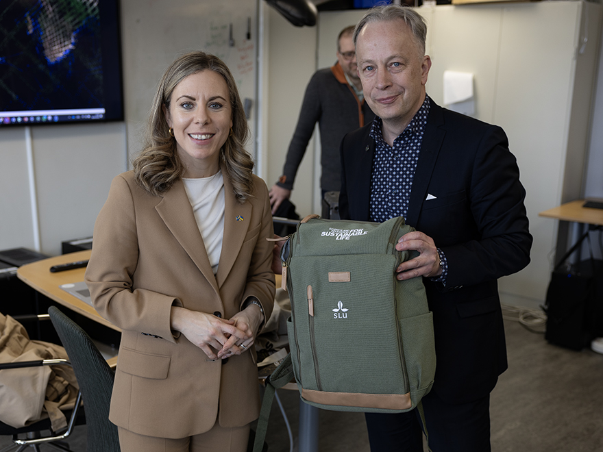 Jessica Rosencrantz och Göran Ericsson