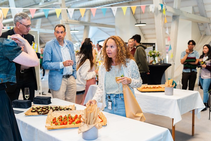 Mingle during Thesis Day in Alnarp 5 June 2025. Photographer Joe Miller.