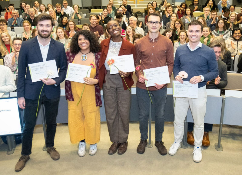 Students who won prices for their degree projects at ELLS 2025. Photographer Guy Ackermans